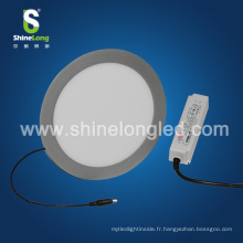 Shenzhen usine 4 pouces 120mm 5W monté en surface rond led panneau lumineux